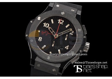 HB8265 -  Ice Bang II Limited Edit Black Dial 2009 Ver Cera/Ceramic - Asian 7750 28800bph