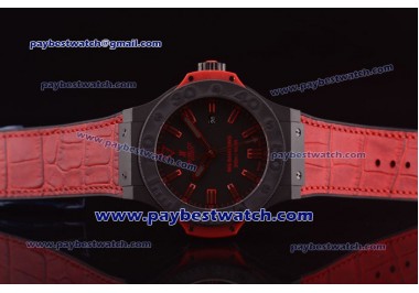 Hublot Big Bang King 322.CI.1123.GR Red Leather Ceramic Watch