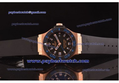 Hublot Big Bang King 1:1 322.PM.100.RX.BL Black Rubber Rose Gold Watch