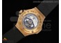 Big Bang Automatic Tourbillon RG/RG Gold Dial on Rubber Strap