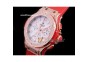 HB8502 - Big Bang White Dial Full Diamond RG/RB Red - Asia 7750