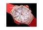 HB8502 - Big Bang White Dial Full Diamond RG/RB Red - Asia 7750