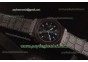 Hublot Big Bang 301.QX.1740.GR.Blue Black Leather Carbon Fibre Watch