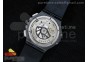 Big Bang Caviar Chrono 44mm Ceramic Black Dial on Black Rubber Strap A7750