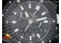 Big Bang Caviar Chrono 44mm Ceramic Carbon Fiber Dial on Black Rubber Strap A7750