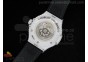 Big Bang 41mm White Caviar SS/Green Bezel  on Green Gummy Strap A2824