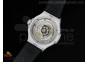 Big Bang 41mm White Caviar SS/Green Bezel  on Green Gummy Strap A2824