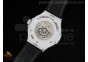 Big Bang 41mm White Caviar RG/Yellow Bezel  on Yellow Gummy Strap A2824