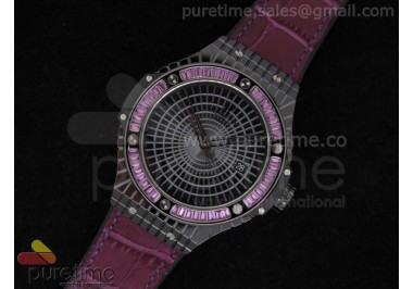 Big Bang 41mm Tutti Frutti Maroon Caviar on Gummy Strap A2824