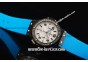 Hublot Big Bang Chronograph Swiss Quartz Movement PVD Case with Blue Diamond Bezel and Blue Rubber Strap-Lady Model