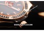 Hublot Big Bang Diamond Bezel Swiss Quartz Movement Rose Gold Case with Black Diamond Bezel and Black Dial-Lady Size