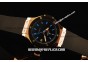 Hublot Big Bang Miyota Automatic Rose Gold Case with PVD Bezel and Black Rubber Band-Lady Model