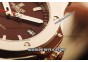 Hublot Big Bang Miyota Automatic Steel Case with Brown Dial and Brown Rubber Strap-Lady Model