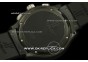 Hublot MDM Chronograph Swiss Quartz Movement PVD Case with Blue Dial and Black Rubber Strap - Lady Size