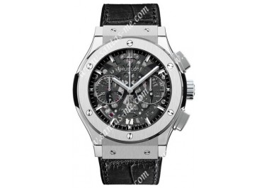 Replica Hublot Classic Fusion Aero Chronograph Titanium Mens Wristwatch 525.NX.0170.LR