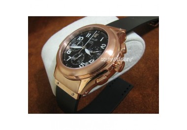 HUBLOT MDM EDITION RED GOLD CHRONOGRAPH.