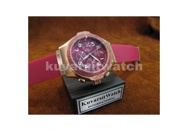 HUBLOT MDM 40 DIAMONDS ALL FUCHSIA RG