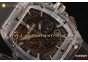 Hublot MP-06 Senna Chrono Chronograph MP-06 Skeleton Dial Grey Rubber Strap Rubber Watch