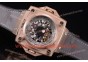 Hublot Masterpiece MP 08 Antikythera Sunmoon 908.NX.1022.GR Skeleton Dial Grey Leather Rose Gold Watch