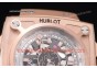 Hublot Masterpiece MP 08 Antikythera Sunmoon 908.NX.1022.GR Skeleton Dial Grey Leather Rose Gold Watch