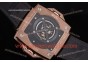 Hublot Masterpiece MP 08 Antikythera Sunmoon 908.NX.1021.GR Skeleton Dial Orange Leather Rose Gold Watch