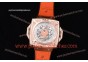 Hublot Masterpiece MP 08 Antikythera Sunmoon 908.NX.1021.GR Skeleton Dial Orange Leather Rose Gold Watch