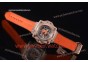 Hublot Masterpiece MP 08 Antikythera Sunmoon 908.NX.1021.GR Skeleton Dial Orange Leather Rose Gold Watch