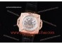 Hublot Masterpiece MP 08 Antikythera Sunmoon 908.NX.1025.GR Skeleton Dial Black Leather Rose Gold Watch