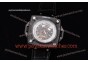 Hublot Masterpiece MP 08 Antikythera Sunmoon 908.NX.1040.GR Skeleton Dial Black Leather PVD Watch