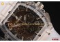 Hublot MP-06 Senna Chrono Chronograph MP-06 Skeleton Dial White Rubber Strap Rubber Watch