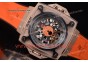 Hublot Masterpiece MP 08 Antikythera Sunmoon 908.NX.1027.GR Skeleton Dial Orange Leather Rose Gold Watch