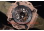 Hublot Masterpiece MP 08 Antikythera Sunmoon 908.NX.1033.GR Skeleton Dial Army Green Leather Rose Gold Watch