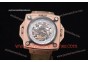 Hublot Masterpiece MP 08 Antikythera Sunmoon 908.NX.1033.GR Skeleton Dial Army Green Leather Rose Gold Watch