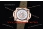 Hublot Masterpiece MP 08 Antikythera Sunmoon 908.NX.1033.GR Skeleton Dial Army Green Leather Rose Gold Watch