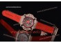 Hublot Masterpiece MP 08 Antikythera Sunmoon 908.NX.1032.GR Skeleton Dial Red Leather Rose Gold Watch