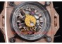 Hublot Masterpiece MP 08 Antikythera Sunmoon 908.NX.1030.GR Skeleton Dial Yellow Leather Rose Gold Watch