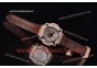 Hublot Masterpiece MP 08 Antikythera Sunmoon 908.NX.1024.GR Skeleton Dial Brown Leather Rose Gold Watch