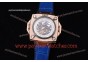 Hublot Masterpiece MP 08 Antikythera Sunmoon 908.NX.1029.GR Skeleton Dial Blue Leather Rose Gold Watch