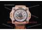 Hublot Masterpiece MP 08 Antikythera Sunmoon 908.NX.1030.GR Skeleton Dial Brown Leather Rose Gold Watch