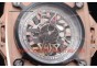 Hublot Masterpiece MP 08 Antikythera Sunmoon 908.NX.1030.GR Skeleton Dial Brown Leather Rose Gold Watch