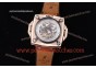 Hublot Masterpiece MP 08 Antikythera Sunmoon 908.NX.1030.GR Skeleton Dial Brown Leather Rose Gold Watch