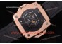 Hublot Masterpiece MP 08 Antikythera Sunmoon 908.NX.1031.GR Skeleton Dial Black Leather Rose Gold Watch