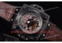 Hublot Masterpiece MP 08 Antikythera Sunmoon 908.NX.1036.GR Skeleton Dial Brown Leather PVD Watch