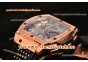 Hublot MP-06 Senna Chrono T854658 Skeleton Dial Rose Gold Markers Rose Gold Watch