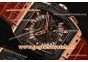 Hublot MP-06 Senna Chrono T854655 Skeleton Dial Rose Gold Watch