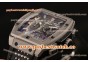 Hublot MP-06 Senna Chrono T854654 Skeleton Dial White Markers Steel Watch