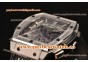 Hublot MP-06 Senna Chrono T854648 Skeleton Dial Stick Markers Steel Watch