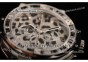 Hublot Big Bang Snow Leopard Chrono Miyota OS20 Quartz Steel Case with Leopard-print Dial Diamond Bezel and Leopard-print Leather Strap