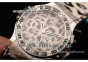 Hublot Big Bang Snow Leopard Chrono Miyota OS20 Quartz Steel Case with Leopard-print Dial Diamond Bezel and Leopard-print Leather Strap