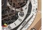 Big Bang Sang Bleu II Chrono RG HRF Best Edition White Dial on Black Gummy Strap A7750